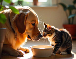 corretta alimentazione per cane e gatto
